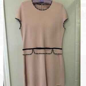 Elegant blush pink Giambattista Valli dress & high end luxury piece